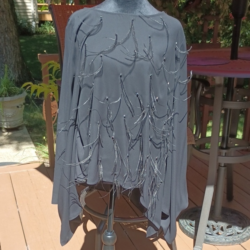 Vince Camuto Elegant Black Top